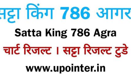 Satta King 786 Agra | Satta King 786 Agra Result | Satta King 786 Agra Chart