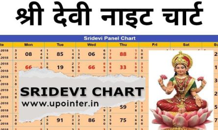 Sridevi Night Chart | Sridevi Matka Result Today