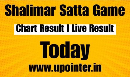 Shalimar Satta King | Shalimar Satta Chart Result