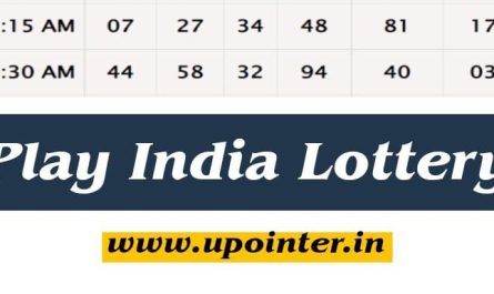 Play India Lottery | Play India Lottery Result Today